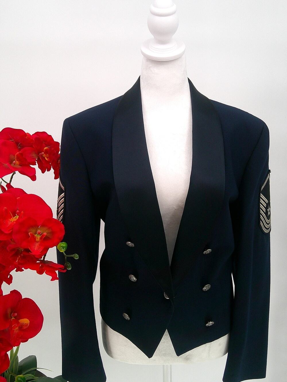 Patriot US Airforce Women's Navy Blue Formal Military Jacket 42/Size 10